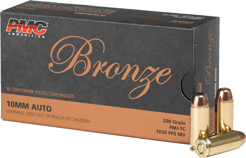 PMC 10MM AUTO 200GR FMJ-TC 50RD 20BX/CS - for sale