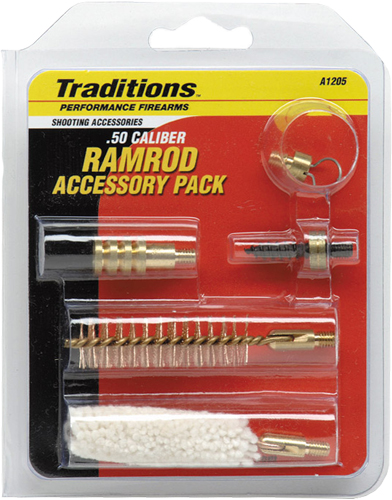 TRADITIONS RAMROD ACCY TIPS 50 CALIBER 10/32 THREADS 6PC - for sale