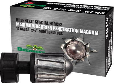 BRENNEKE SPEC FORCES MAX BARRIER PENETRATION MAG AMO 12GA 2.75 IN 1 3/8OZ 5-RD - for sale
