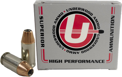 UNDERWOOD 380 ACP+P 90GR XTP JHP 20RD 10BX/CS - for sale