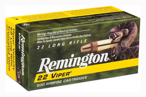 REMINGTON 22 LR VIPER 36GR TRUNCATED SOLID 50RD 100BX/CS - for sale