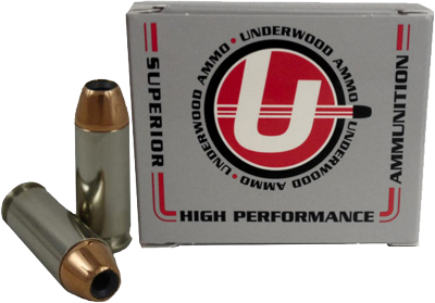 UNDERWOOD 10MM AUTO 135GR JHP 20RD 10BX/CS - for sale