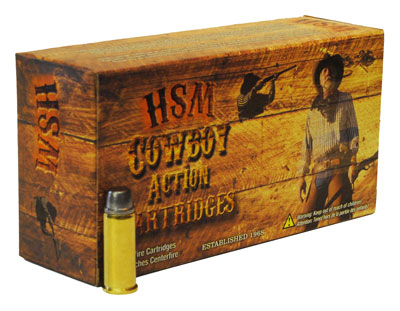 HSM COWBOY 357 REM MAG 158GR SWC 50RD 10BX/CS - for sale