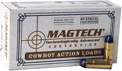 MAGTECH COWBOY 45 LC 250GR LEAD FP 50RD 20BX/CS - for sale