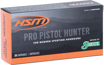 HSM PRO PISTOL 460 SW 300GR JSP 20RD 25BX/CS - for sale