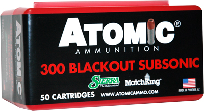atomic ammunition - Rifle - .300 AAC Blackout for sale