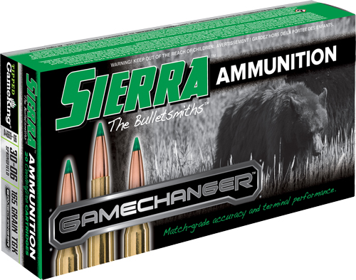sierra bullets - GameChanger - .30-06 - AMMO 30-06 SPR 165GR TGK 20RD/BX for sale
