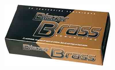 CCI|BLAZER - Blazer Brass - 9mm Luger - BRASS 9MM 124GR FMJ 50RD/BX for sale