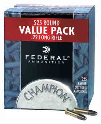 FEDERAL 22 LR 1260FPS 36GR HP 525RD 10BX/CS - for sale