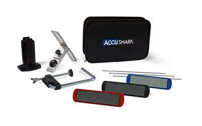 ACCUSHARP 3-STONE PRECISION KNIFE SHARPENING KIT W/CASE - for sale
