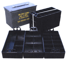 mtm case-gard - Ammo Can Organizer Insert - AMMO CAN ORGANIZER INSERT 3PK BLK for sale