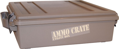 MTM AMMO CRATE 4.5 DEEP DARK EARTH ACR5 ( 6 PER C... - for sale