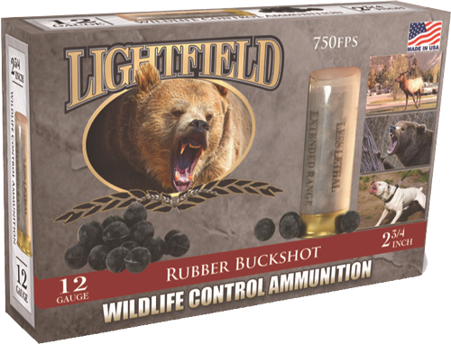 LIGHTFIELD WILDLIFE CONTROL AMO 12GA 2.75 IN 21 BA... - for sale