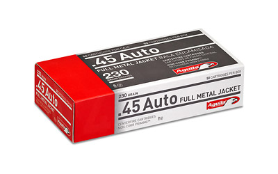 AGUILA 45 ACP 230GR FMJ-RN 50RD 20BX/CS - for sale