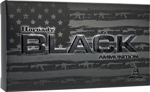 Hornady - Black - .223 Remington - AMMO BLACK 223 REM 62GR FMJ  20/BX for sale