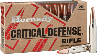 HORNADY CRITICAL DEFENSE AMO 223 REM 73GR FTX 20RD (10 BOX CASE) - for sale