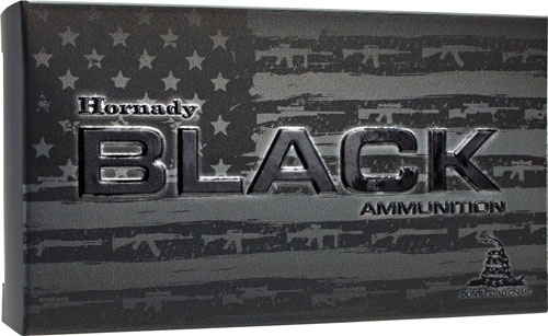 Hornady - Black - .223 Remington - AMMO MATCH BLACK 223 REM 75GR BTHP 20/BX for sale