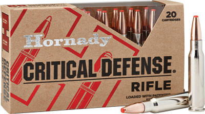 Hornady - Critical Defense - .223 Remington - AMMO CRTCL DEF 223 REM 55 GR FTX 20RD/BX for sale