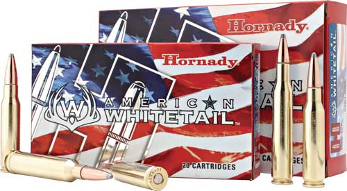 Hornady - American Whitetail - .308|7.62x51mm - AMMO AM WHT 308 WIN 165 GR INTRLCK 20/BX for sale