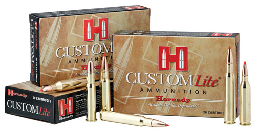HORNADY CUSTOM LITE AMO 30-06 125GR SST LITE 20RD (10 BOX CASE) - for sale