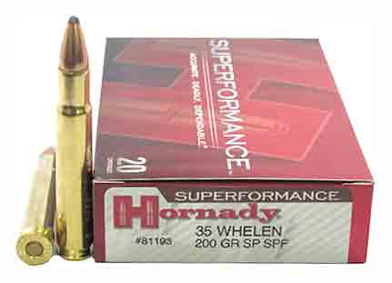 HORNADY SUPERFORMANCE AMO 35 WHELEN 200 GR SP SPF 20RD (10 BOX CASE) - for sale