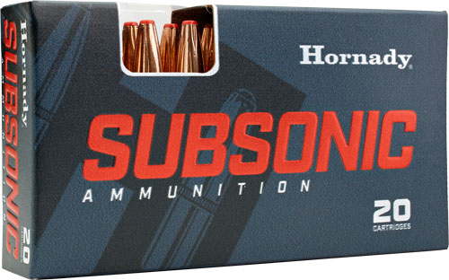 HORNADY SUBSONIC 45-70 GOV 410GR SUB-X 20RD 10BX/CS - for sale