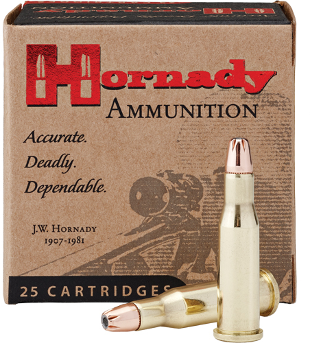 HORNADY 218 BEE 45GR HJP 25RD 10BX/CS - for sale