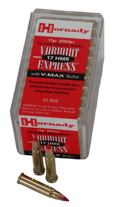 Hornady - Varmint Express - .17 HMR - AMMO 17HMR 17GR V-MAX 50/BX for sale