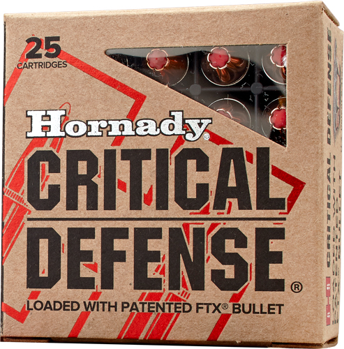 HORNADY CRITICAL DEFENSE  .327 FEDERAL 80GR FTX 25RD 10BX/CS - for sale