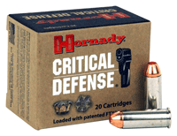 HORNADY CRITICAL DEFENSE AMO 44 SPECIAL 165GR FTX 20RD (10 BOX CASE) - for sale