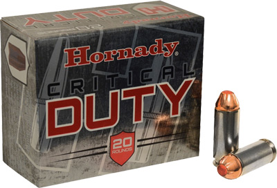 HORNADY CRITICAL DUTY AMO 10MM AUTO 175GR FLEXLOCK 20RD (10 BOXES PER CASE) - for sale