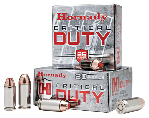 HORNADY CRITICAL DUTY AMO 357 SIG 135GR FLEXLOCK DUTY 20RD (10 BOX CASE) - for sale
