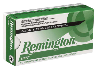 REMINGTON UMC 357 MAG 125GR JSP 50RD 10BX/CS - for sale