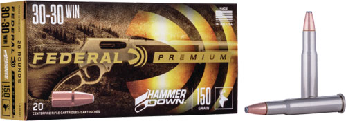 FEDERAL HAMMER DOWN 30-30 WIN 150GR JSP 20RD 10BX/CS - for sale