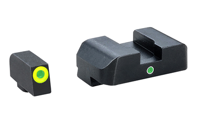 AMERIGLO PRO i-DOT NS SET GLOCK 17/19/22/23/26/27/34/35/37/38/39 GREEN/GREEN - for sale