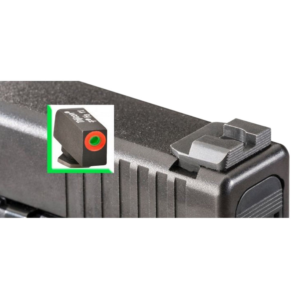 ameriglo - Protector Sight Set for Glock - HACKTHRN SIGHT SET GLK 42/43 GRNORG-BLK for sale