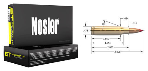 nosler inc - Ballistic Tip - 7mm-08 Rem for sale