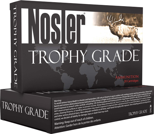 NOSLER TROPHY GRADE LR 30NOSLR 210GR ABLR 20RD 10BX/CS - for sale