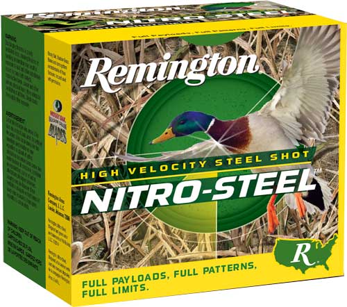 REMINGTON NITRO STEEL AMO 12GA 3 1 1/4OZ #2 25RD (10 BOX CASE) 20798 - for sale
