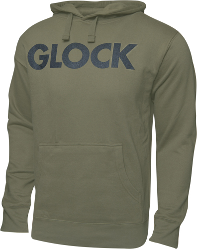 GLOCK OEM TRADITIONAL HOODIE GREEN MED - for sale