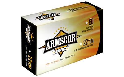 ARMSCOR 22 TCM 40GR JHP 50RD 20BX/CS - for sale