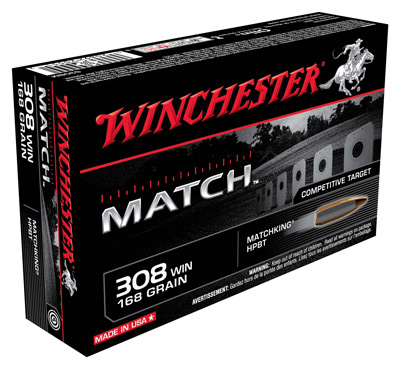 WINCHESTER SUPREME 308WIN 168G SIERRA MATCHKING 20RD 10BX/CS - for sale