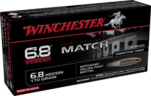 Winchester - Match - 6.8 Western for sale