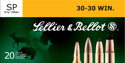 sellier & bellot ammunition - Rifle - .30-30 Win - RIFLE 30-30 WIN 150GR SP 20RD/BX for sale