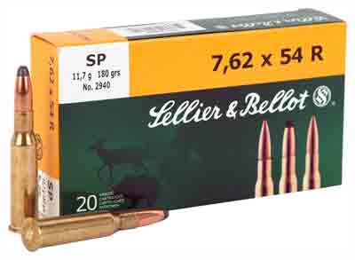 S&B 7.62X54R 180GR SP 20RD 20BX/CS - for sale