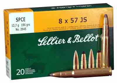 S&B 8X57MM 196GR SPCE 20RD 20BX/CS - for sale