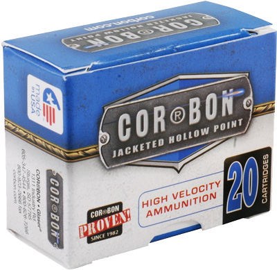 CORBON 32ACP 60GR JHP 20/500 - for sale