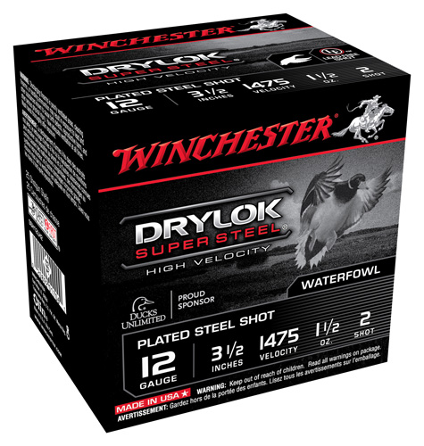 WINCHESTER SUPREME 12GA 1475FP 1-1/2OZ 3.5" #2 25RD 10BX/CS - for sale