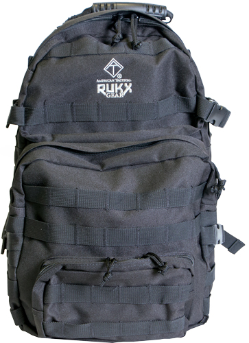 RUKX GEAR TACTICAL 3 DAY BACKPACK BLACK (6/CASE) - for sale