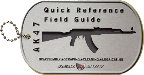 REAL AVID AK47 FIELD GUIDE AK47 MAINTENANCE CARDS - for sale